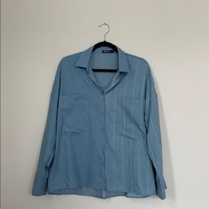 Chambray button up shirt